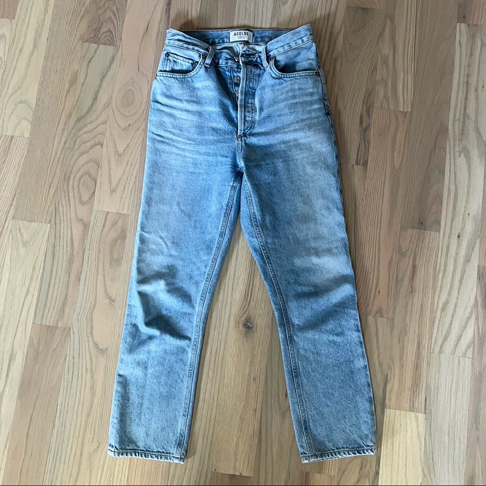 Agolde Riley Cropped